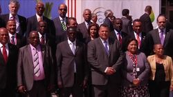 CLEAN : Martinique: Hollande, Letchimy and ministers family photo News Clip