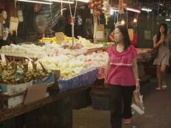 Khlong Toei Talat Wet Market Stock Footage