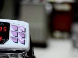 Blood pressre monitor Stock Footage