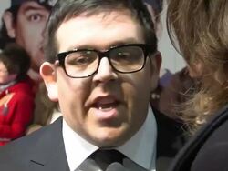 Nick Frost at the Paul World Premiere at London England. (Footage by WireImage Video/GettyImages) Stock Footage