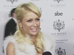 Opening of SBE's SLS Hotel Stock Footage