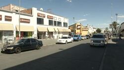 Juarez street scenes and people crossing border News Clip