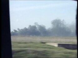 YUGOSLAVIA: KOSOVO: CONVOY HIT BY NATO ATTACK News Clip