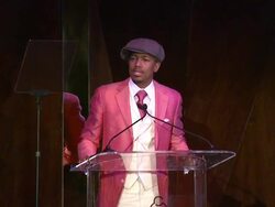 SPEECH - Nick Cannon at March of Dimes Celebration of Babies Luncheon Honoring Jennifer Lopez in Los Angeles, CA on 12/06/13 Stock Footage