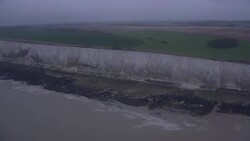 Dover Cliffs at Dusk & in Foggy Weather News Clip