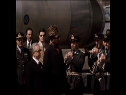 SYND 9 5 73 ARRIVAL IN ROME OF PRESIDENT MOBUTU OF ZAIRE News Clip
