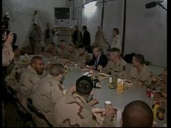 GNS: WRAP Rumsfeld reviews security situation, meets Iraqi officials Instructional Video
