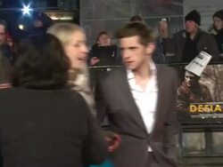 UK Defiance European Premiere Stock Footage