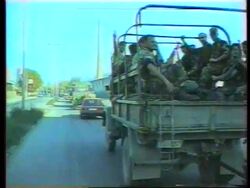 Bosnia - Bosnian Soldiers Stage Victory Parade News Clip
