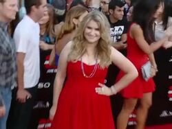 Jillian Bell at "22 Jump Street" Los Angeles Premiere Stock Footage