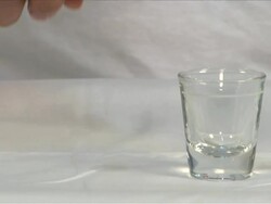 Pouring a shot of whiskey Stock Footage