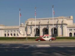 HD Union Station ZoomIn_1 (1080/24P) Stock Footage