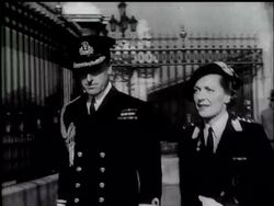 KING AWARDS DSO TO NAVAL COUSIN - News Clip