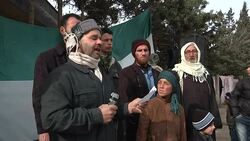 Pro Free Syrian Army Rally In Baba Amr News Clip
