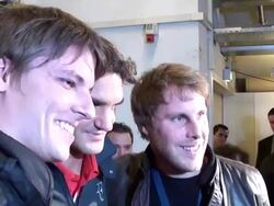 Roger Federer. Match for Africa. Zurich Stock Footage