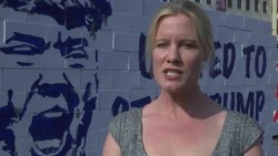 Wall with Trump image taken down in Berlin News Clip