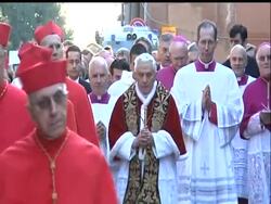 Pope Benedict XVI rejects the idea of Jesus as a political revolutionary and insists that violent revolution must never be carried out in God's name in a new book being released Thursday. Instructional Video