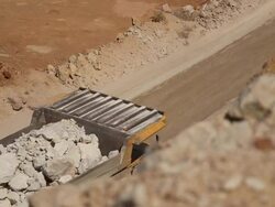 mining open pit Stock Footage