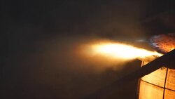 Working open-hearth furnace Stock Footage