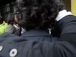 Diego Luna arrives at Cesar Chavez Premiere  - 2014 SXSW Music, Film + Interactive Festival - Day Four Stock Footage