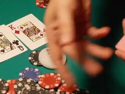 HD: Dealing cards Stock Footage