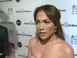 INTERVIEW - Jennifer Lopez on raising children at March of Dimes Celebration of Babies Luncheon Honoring Jennifer Lopez in Los Angeles, CA on 12/06/13 Stock Footage