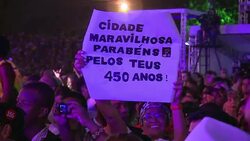 CLEAN : Rio celebrates towns 450th birthday News Clip