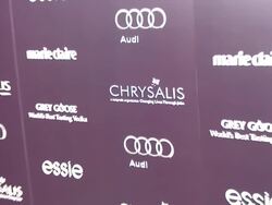 ATMOSPHERE: 10th Annual Chrysalis Butterfly Ball signage. at the 10th Annual Chrysalis Butterfly Ball at Los Angeles CA. (Footage by WireImage Video/Getty Images Entertainment Video) Stock Footage
