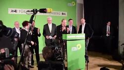 CLEAN : German state elections: Greens lead way in Baden Wuerttemberg News Clip