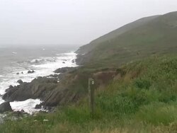 Houses on Barnstaple coastline News Clip