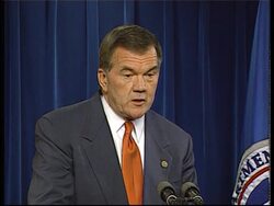 Homeland Security chief with EU Justice/Home affairs Commissioner News Clip