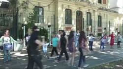 Animal rights' activists form human chain around zoo to demand its closure News Clip