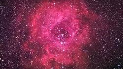 The Rosette Nebula Stock Footage