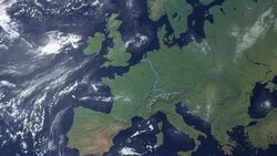 the Rhine - world rivers Stock Footage