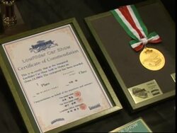 Custom car display in Japan News Clip