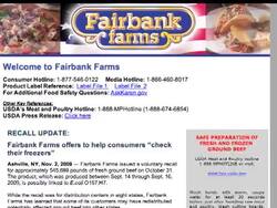 Two deaths and 26 other illnesses may be linked to fresh ground beef that has been recalled because it might be contaminated with E. coli bacteria, a federal health official said Monday News Clip