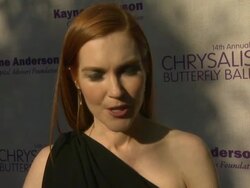 INTERVIEW - Darby Stanchfield on being a part of the night at 14th Annual Chrysalis Butterfly Ball Stock Footage
