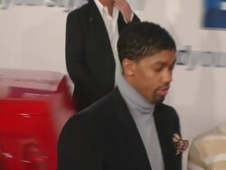 4th Annual 'ten' Fashion Show Presented By General Motors arrivals and Interviews Stock Footage