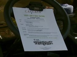 Tiger Jam X Golf Clinic Stock Footage