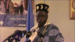 UN Head of Human Rights in Ivory Coast news conference News Clip