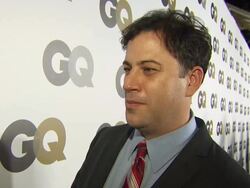 INTERVIEW: Jimmy Kimmel on being named funnyman of the year, if being funny comes naturally to him (Footage by WireImage Video/GettyImages) Stock Footage