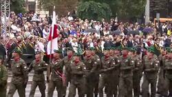 CLEAN : Ukraine marks 25th independence day with show military forces News Clip