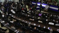 CLEAN : Nicaraguan President pays tribute to National Assembly chief News Clip