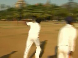 David Cameron Playing Cricket News Clip