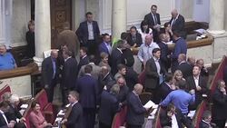 CLEAN : Ukraine extends law on special status for rebel East News Clip