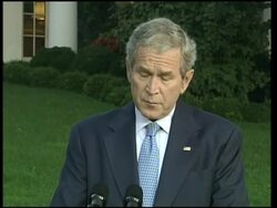 WRAP Bush - vote for bailout bill will prevent damage to Americans;  Congress News Clip