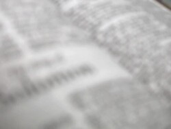 HD 1080i The Book of Solomon Stock Footage