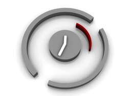 business concept - nine to five NTSC STD Stock Footage