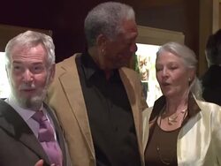 New York screening of 'Feast of Love' Stock Footage