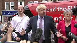 Boris Johnson MP Speech on the EU referendum. News Clip